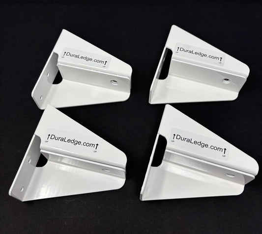 Four DuraLedge HD sink support brackets