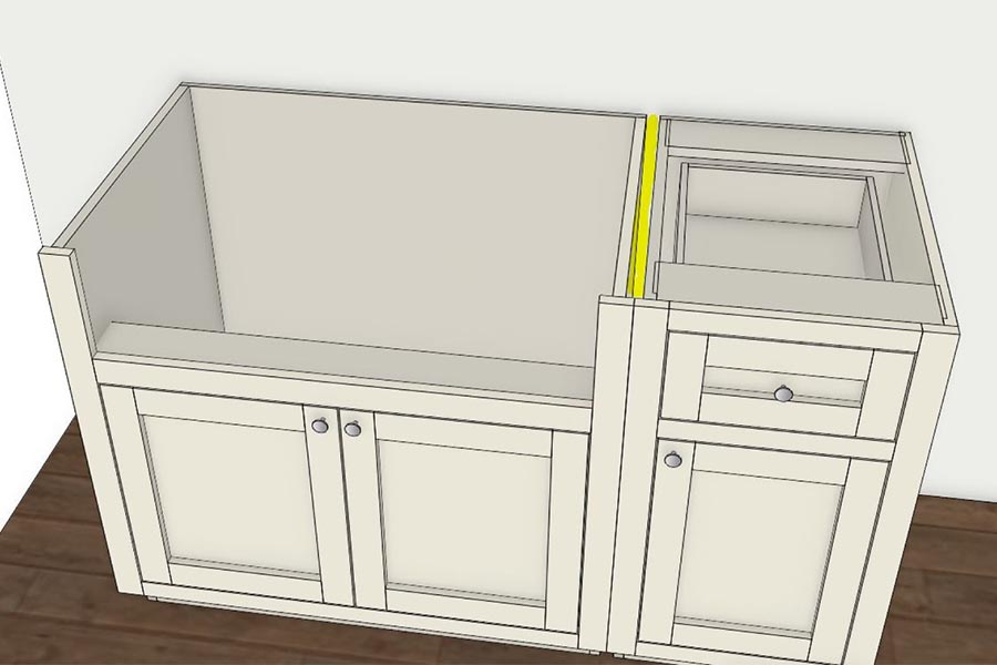 Installing Farmhouse Sink In Existing Cabinets